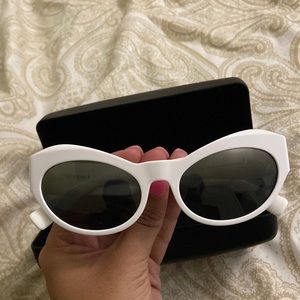 white versace sunglasses